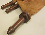 Zitty (Bagpipe), Leather, wood, skin, Indian